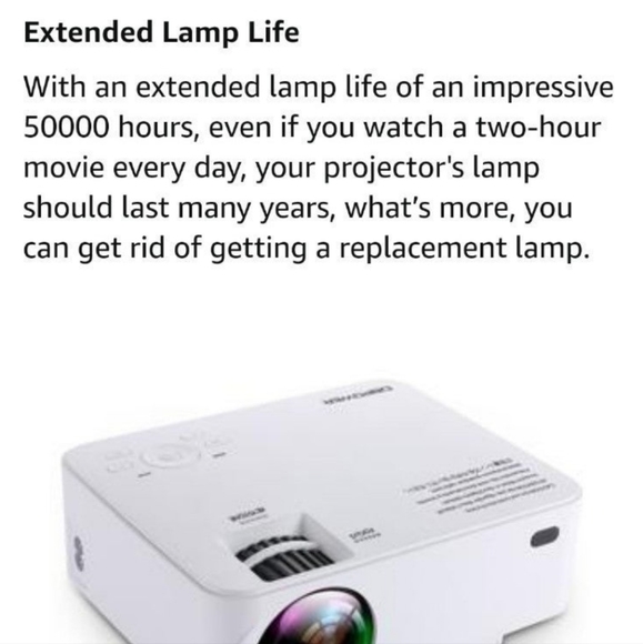 DP power portable projector - Picture 3 of 5